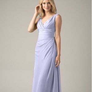 Wtoo 809 lavender bridesmaid dress